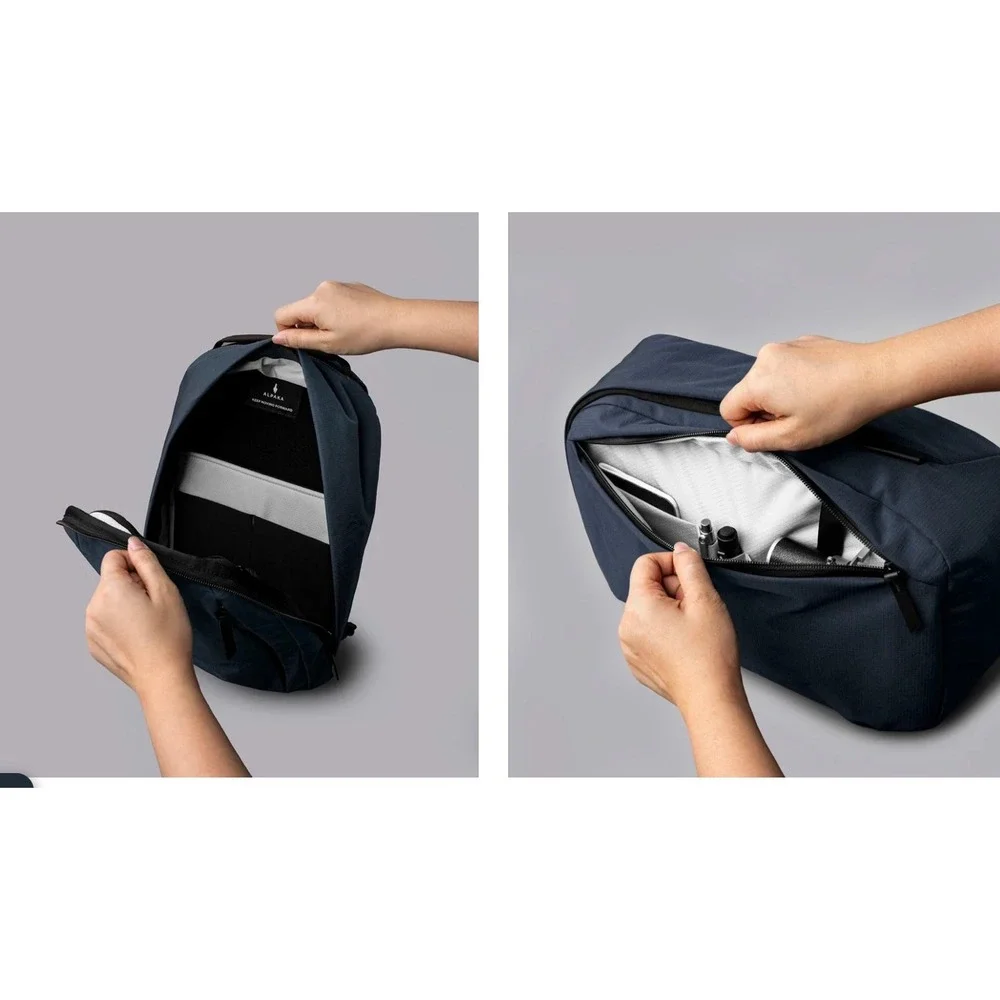 Alpaka Metro Backpack‎ Laptop Backpack 12L Blue | Axoflux 300D
